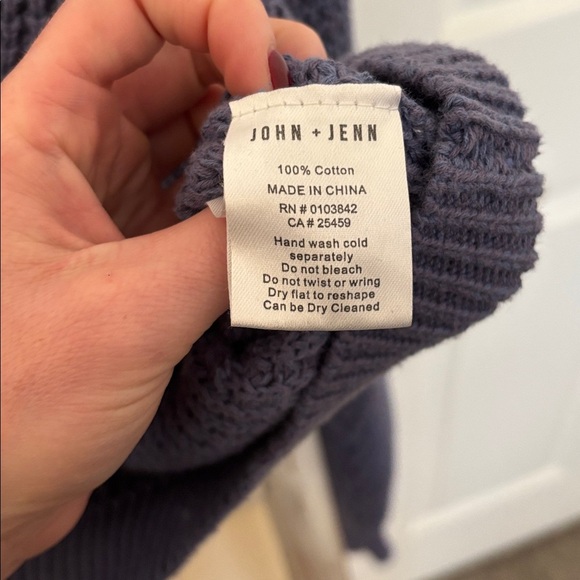 Revolve Ollie Cardigan in Blue Dusk JOHN & JENN BY LINE Small - Picture 4 of 5